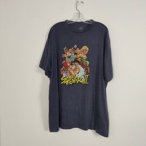 Men's Street Fighter II Graphic T-Shirt, Size 2XL